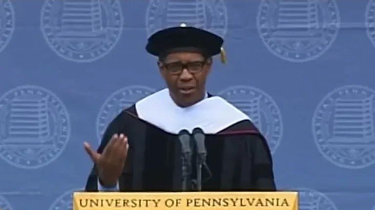 Denzel Washington Addressed at Penn's 2011 Commencement