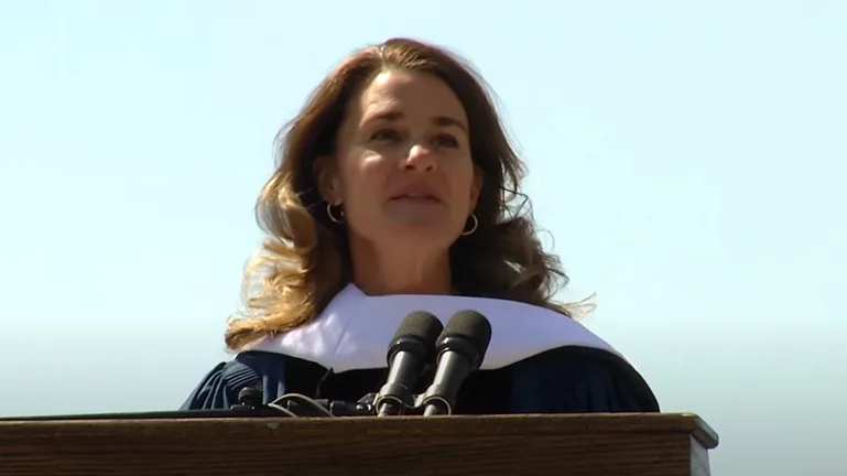 Melinda Gates at Duke University's Commencement