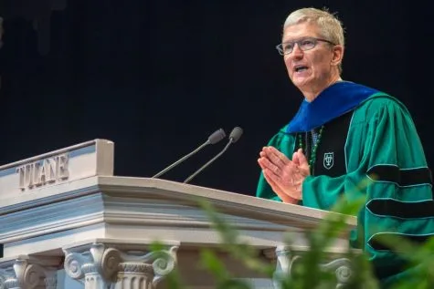 Tim Cook at Tulane Commencement