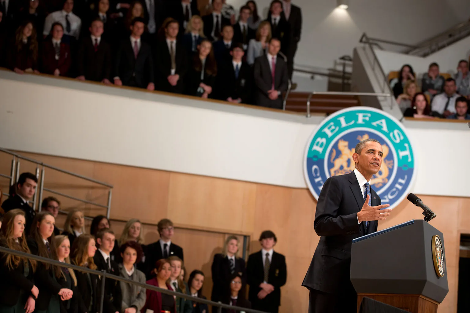 President Obama Speaks to the People of Northern Ireland