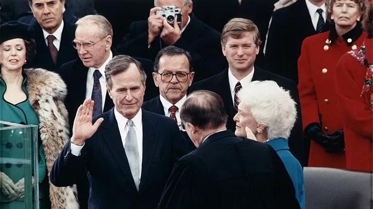 Presidential inauguration of George H. W. Bush