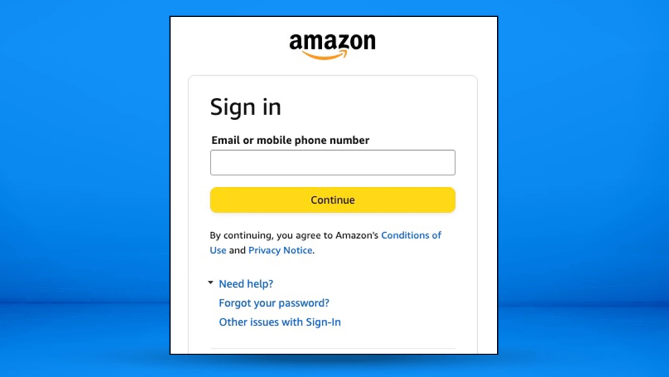 How to reset your Prime login-step6