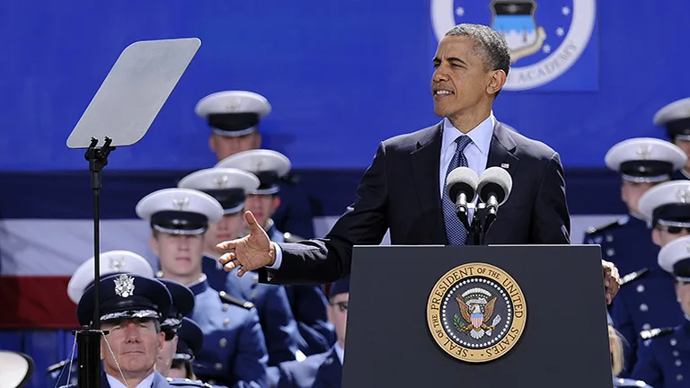 Obama Addresses the 2012 US Air Force Academy Graduates